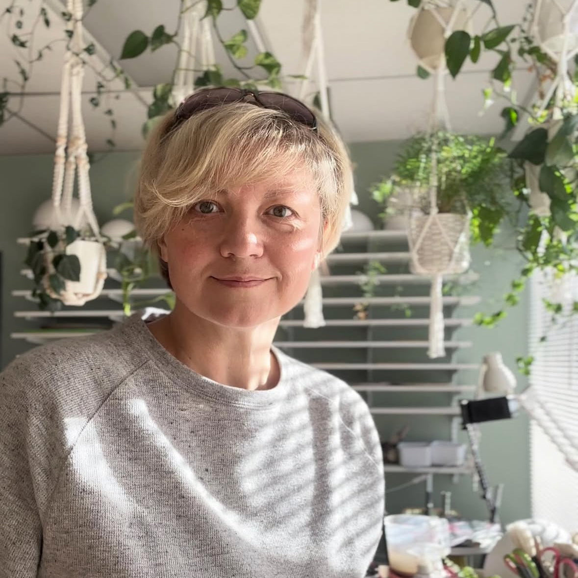 Artist studio and workspace of Natalya, Seattle